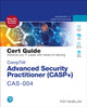 Book cover of: CompTIA Advanced Security Practitioner (CASP+) CAS-004 Cert Guide. By: ABERNATHY, ROBIN