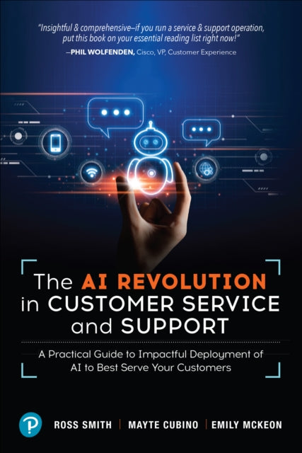 Book cover of: AI Revolution in Customer Service and Support. By: SMITH, ROSS ET AL