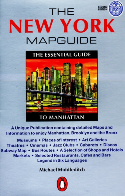 Book cover of: New York Mapguide. By: Michael Middleditch