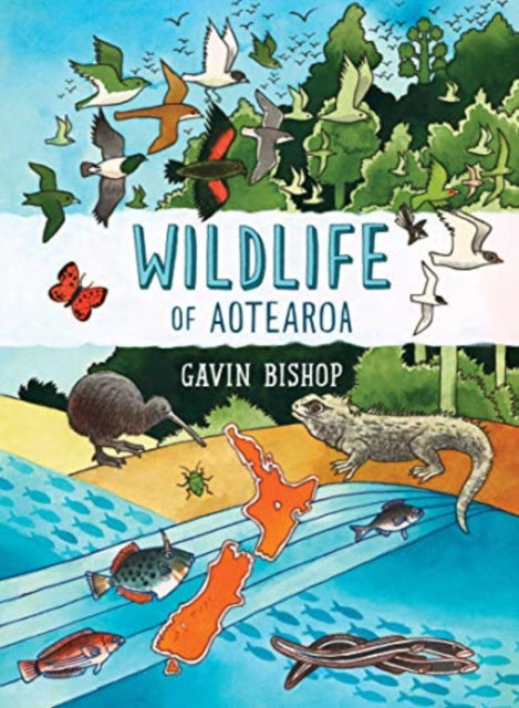 Book cover of: Wildlife of Aotearoa. By: Gavin Bishop