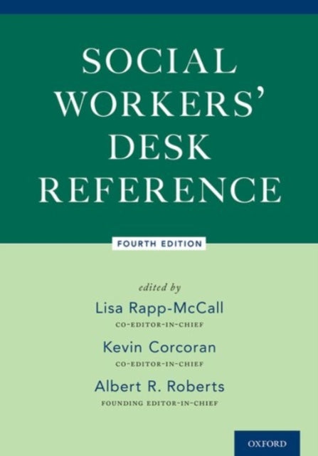 Book cover of: Social Workers' Desk Reference. By: Lisa Rapp-McCall