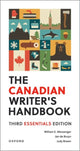 Book cover of: Canadian Writer's Handbook. By: William E. Messenger