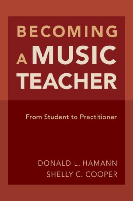 Book cover of: Becoming a Music Teacher. By: Donald L. Hamann