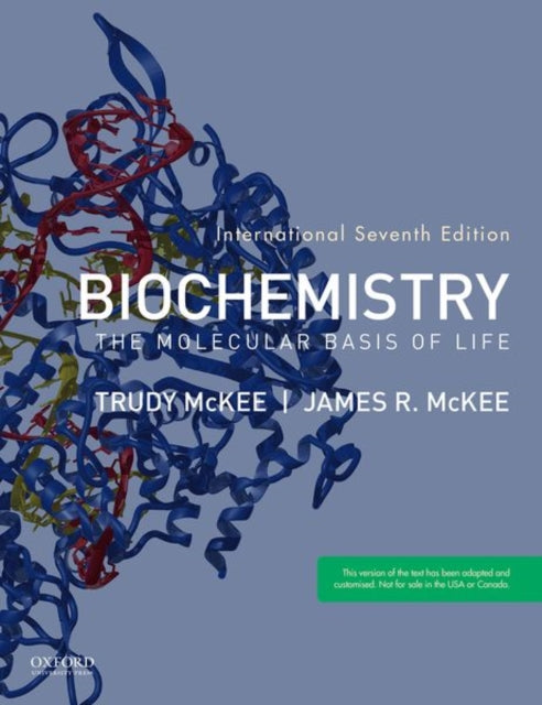 Book cover of: Biochemistry. By: James R. McKee
