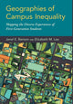 Book cover of: Geographies of Campus Inequality. By: Elizabeth M. Lee