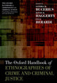 Book cover of: Oxford Handbook of Ethnographies of Crime and Criminal Justice. By: Sandra Bucerius