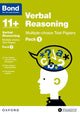 Book cover of: Bond 11+: Verbal Reasoning: Multiple-choice Test Papers (for GL Assessment & other 11 plus exams). By: Frances Down