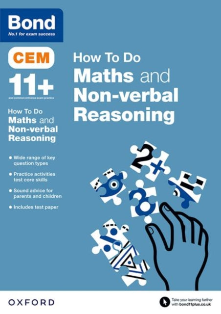 CEM How To Do: Bond 11+ Maths and Non-verbal Reasoning (for Cambridge Select Insight)