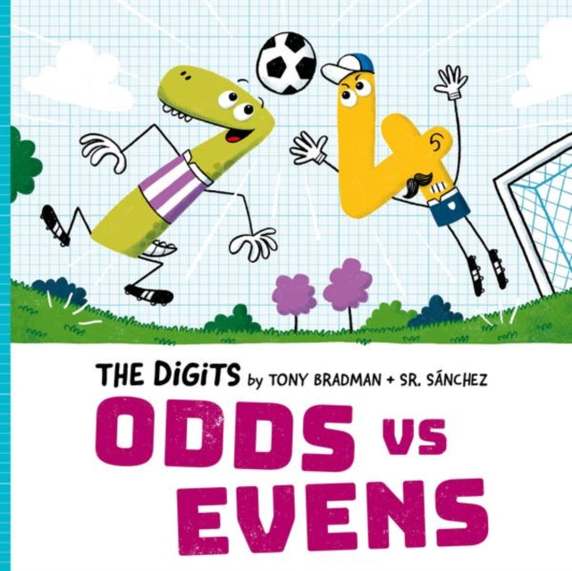 Book cover of: Digits: Odds Vs Evens. By: Tony Bradman