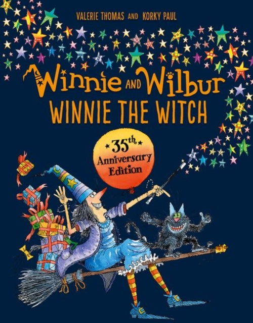 Book cover of: Winnie and Wilbur: Winnie the Witch 35th Anniversary Edition. By: Valerie Thomas