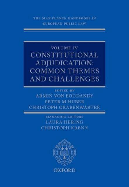 The Max Planck Handbooks in European Public Law