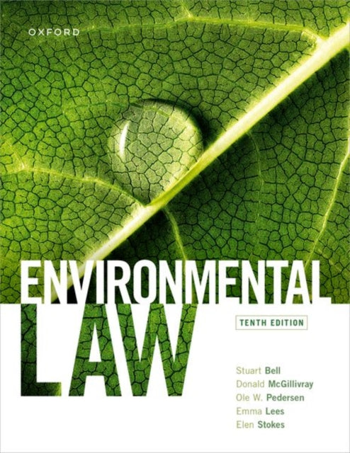 Book cover of: Environmental Law. By: Stuart Bell