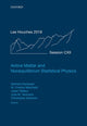 Book cover of: Active Matter and Nonequilibrium Statistical Physics. By: Julien Tailleur
