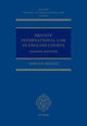 Book cover of: Private International Law in English Courts. By: Adrian Briggs