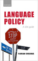 Book cover of: Language Policy. By: Florian Coulmas