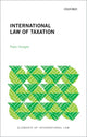 Book cover of: International Law of Taxation. By: Peter Hongler