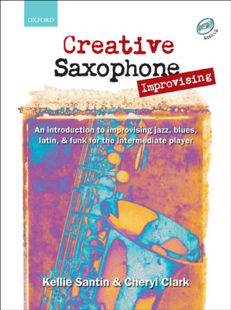 Book cover of: Creative Saxophone Improvising + CD