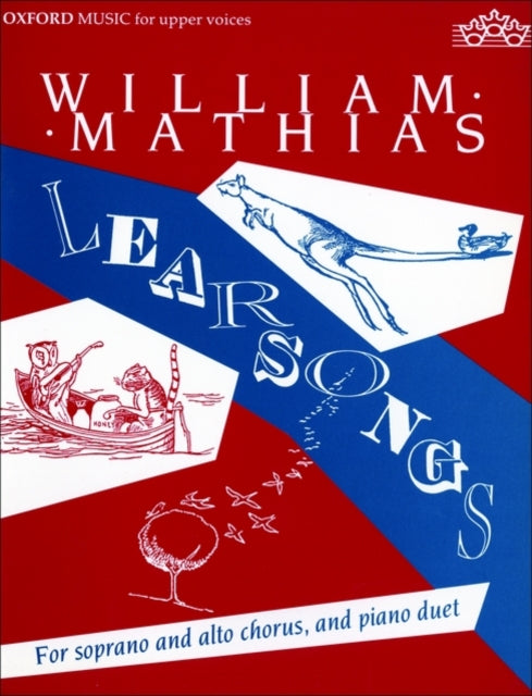 Book cover of: Learsongs. By: William Mathias