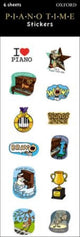 Book cover of: Piano Time Stickers. By: Oxford University Press