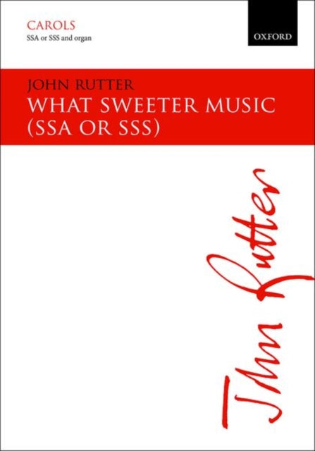 Book cover of: What sweeter music