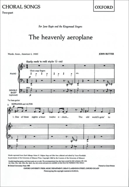 The heavenly aeroplane