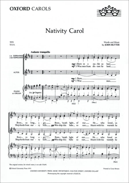 Book cover of: Nativity Carol