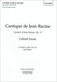 Book cover of: Cantique de Jean Racine