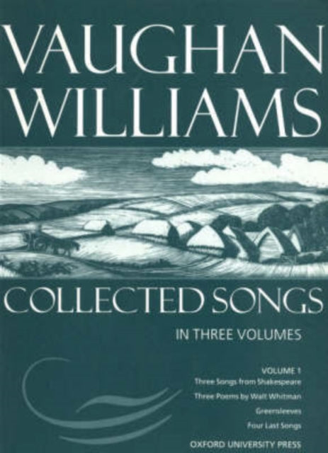 Book cover of: Collected Songs Volume 1. By: Vaughan Williams