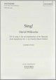 Book cover of: Sing!