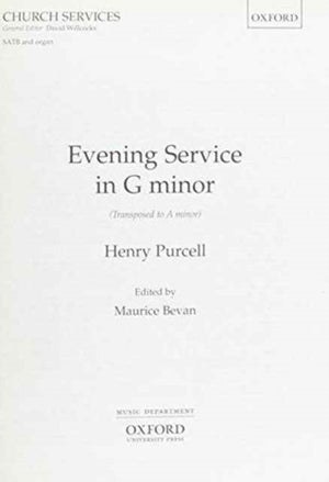 Evening Service in G minor