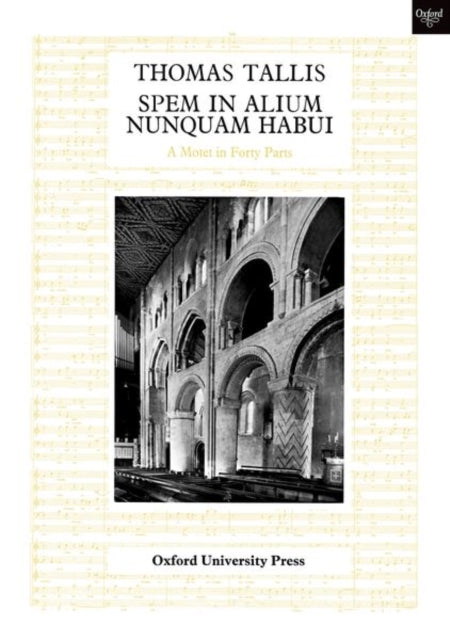 Book cover of: Spem in Alium. By: Thomas Tallis