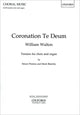 Book cover of: Coronation Te Deum. By: William Walton