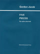 Book cover of: Five Pieces. By: Gordon Jacob
