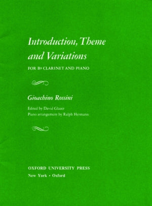 Introduction, Theme, and Variations