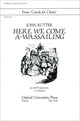 Book cover of: Here we come a-wassailing