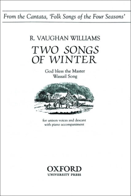 Book cover of: Two songs of winter. By: Ralph Vaughan Williams