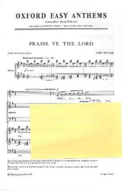 Book cover of: Praise ye the Lord