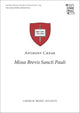 Book cover of: Missa Brevis Sancti Pauli