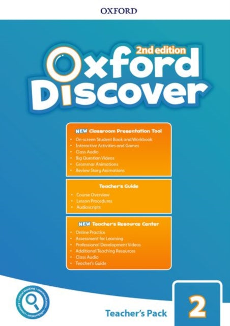Book cover of: Oxford Discover: Level 2: Teacher's Pack. By: Oxford Editors