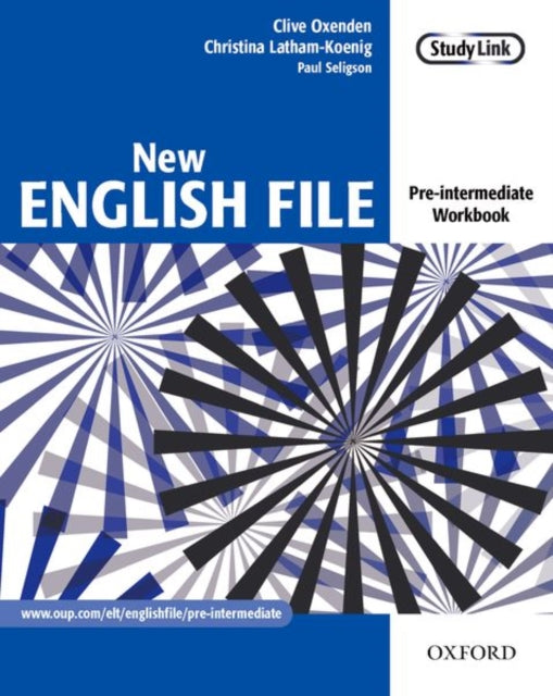 Book cover of: New English File: Pre-intermediate: Workbook. By: Clive Oxenden