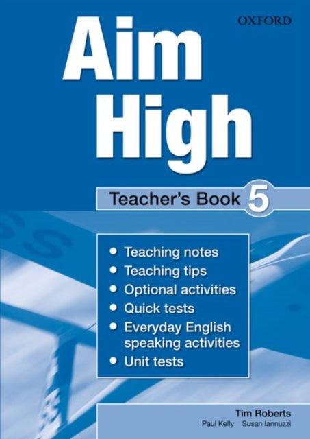 Book cover of: Aim High: Level 5: Teacher's Book. By: Tim Roberts