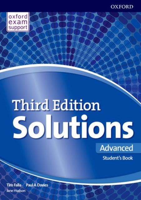 Book cover of: Solutions: Advanced: Student's Book. By: Tim Falla