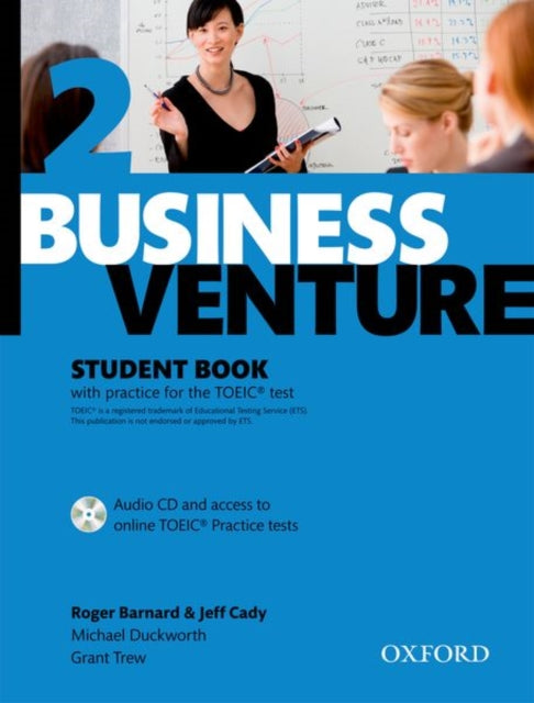 Book cover of: Business Venture 2 Pre-Intermediate: Student's Book Pack (Student's Book + CD)