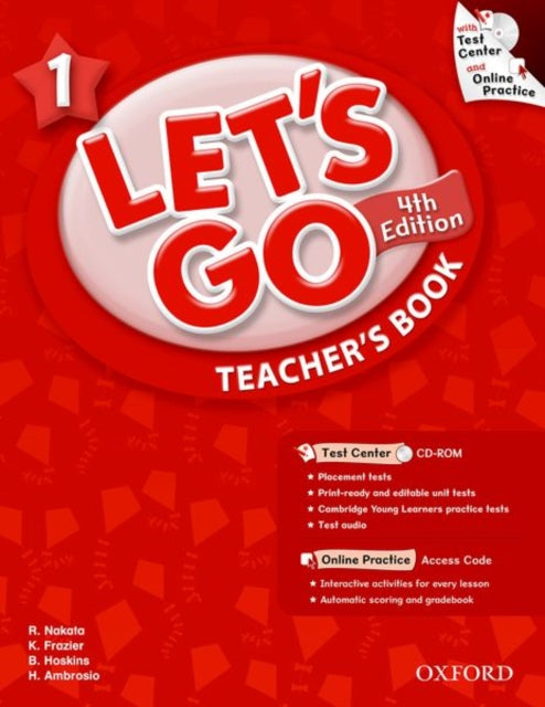 Book cover of: Let's Go: 1: Teacher's Book With Test Center Pack