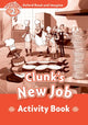 Book cover of: Oxford Read and Imagine: Level 2:: Clunk's New Job activity book. By: Oxford Dictionaries Staff