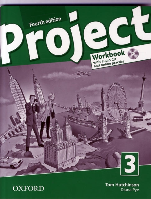 Book cover of: Project: Level 3: Workbook with Audio CD and Online Practice. By: Tom Hutchinson