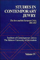 Book cover of: Studies in Contemporary Jewry: IV: The Jews and the European Crisis, 1914-1921