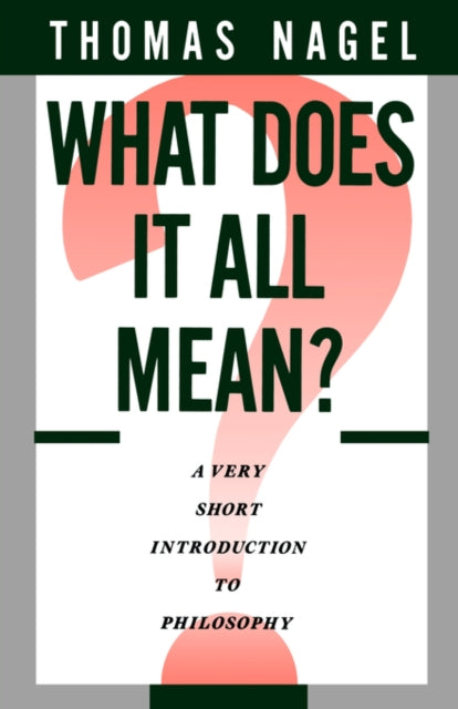 Book cover of: What Does It All Mean?