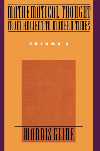 Mathematical Thought from Ancient to Modern Times
