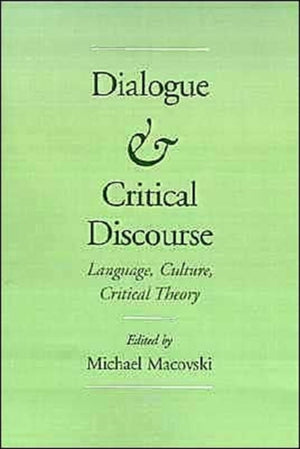 Dialogue and Critical Discourse